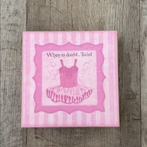 When in doubt...twirl wall decoration ballet decor